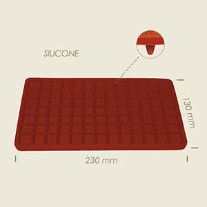 silicone iron rest with feet 220x137