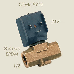 electroválvula Ceme ES 9914 1/2"F F 24 V