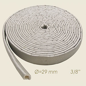 padded insulating metalized cover 3/8"