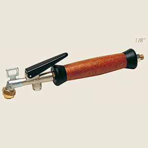 mechanical soaps gun with lever