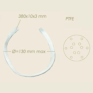 PTFE Selbstklebeband 380 mm Ø max 130