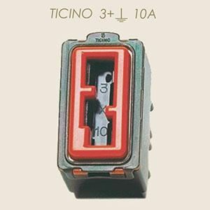 Magic Ticino 5400/4 10 A socket