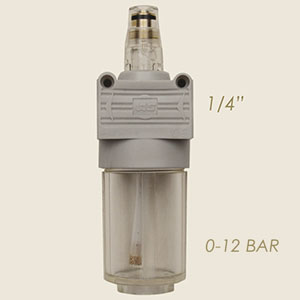 lubrificatore MLS 08 1/4" massimo 8 bar
