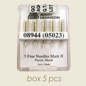 Dennison Grip Fine needles (5 pieces)