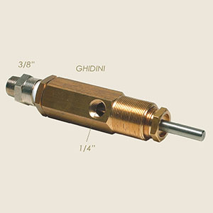 mechanical steam valve for Ghidini table