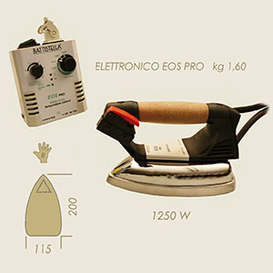 EOS Pro elektr. Bügeleisen mit Kontrollgehäuse 