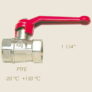 Mondial 1 1/4" ball valve