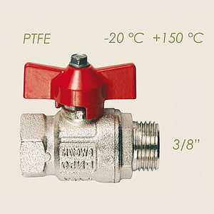 3/8"M 3/8"F tap ball valve