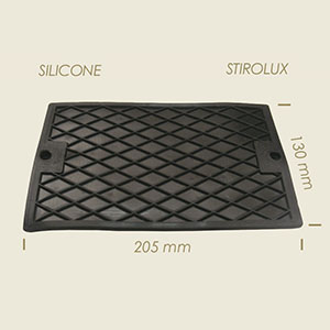 Stirolux silicone iron rest 205x130