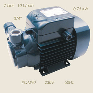 Pedrollo pump PQM90 230/1/60 3/4"-3/4"