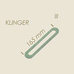 Klinger Typ III Dichtung l=165