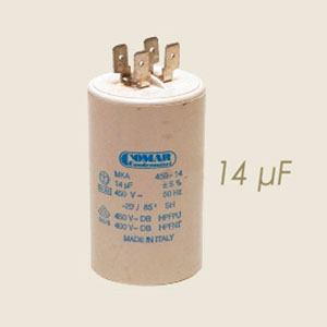 14 microfarad pump condenser