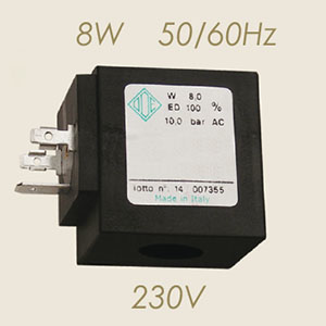bobine Ode 230 V 50/60 Hz 8W