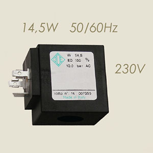 Ode 230 V 50/60 Hz 12W coil 