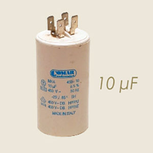 condensatore per pompa 10 microfarad
