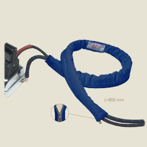 Prontotop gaine cable tuyau l=800 bleu AL