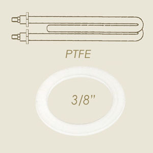 guarnizione Teflon per elemento 3/8"