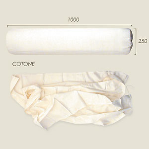 cover mangle Ø 250 l=1000 ecru COTTON