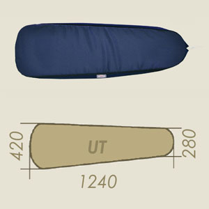 Prontotop inferior UT azul HR3 A=280 B=1240 C=420