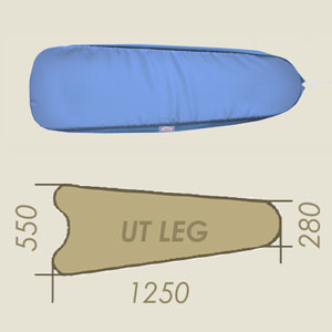 Prontotop unten UT LEG hellblau HR3 A=280 B=1250 C=550