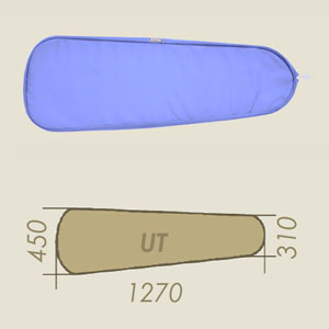 Prontotop superiore UT azzurro HR3 A=310 B=1270 C=450