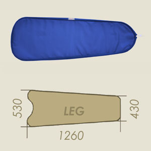 Prontotop superiore LEG blu HR3 A=430 B=1260 C=530