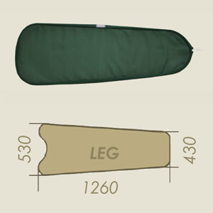 Prontotop superiore LEG verde scuro HR3 A=430 B=1260 C=530