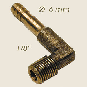 iron hose holder fitting 1/8"