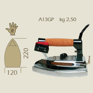 A13GP heavy electrosteam iron Kg 2,500