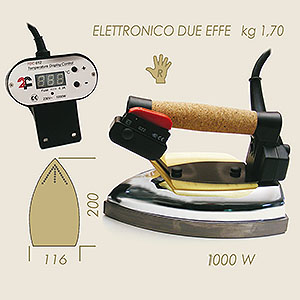 ferro elettronico 2F con display