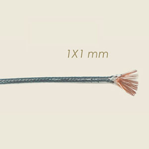 glass fiber electric cable for iron micro Ø 1