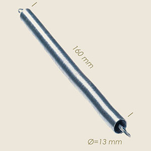 ressort doux suspension cable Ø 13 l=160