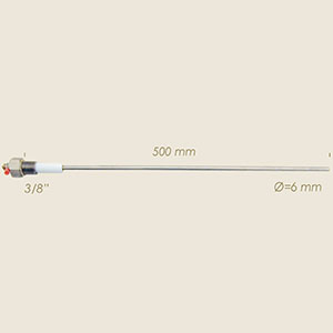 sonda nivel 3/8" l=500 10 bar