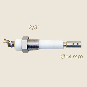 3/8" Ø 4 10 bar lever probe body