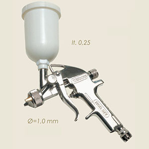 leather spray gun with tank ø 1