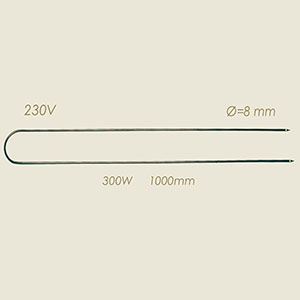 résistance table l=1000 300 W