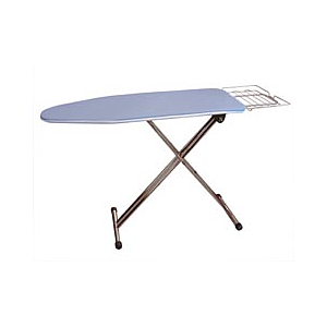 Duo chromium-plated heated vacuum ironing table 1200x450