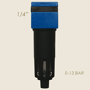 filtro SF 1/4" massimo 12 bar