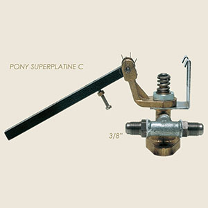 valvola vapore meccanica Superplatine C Pony