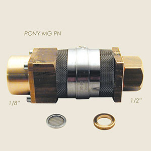 pneumatic steam valve for Pony former