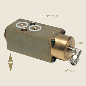 Sidi Pony press pneumatic lower steam valve