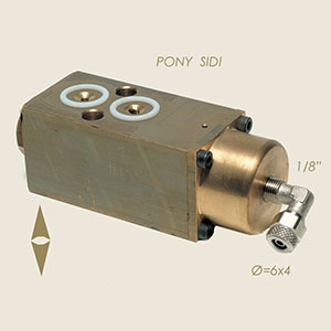 Sidi Pony Presse unteres Luftdruckdampfventil