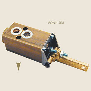 Sidi Pony press mechanical lower steam valve