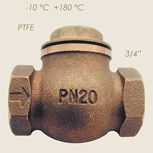vanne retenue 3/4"F 3/4"F