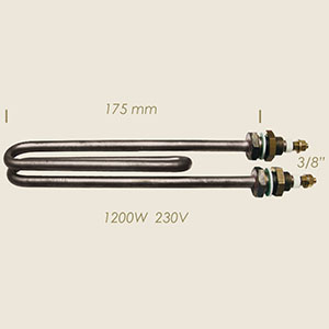 1200 W 3/8" l=160 BM Heizelement