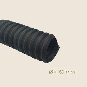 saugschlauch gummi epdm stahlspirale Ø 60