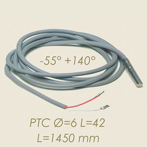 PTC probe l=1450 -55° to +140° with bulb l=42