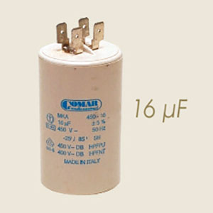 16 microfarad pump condenser