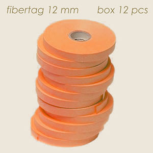 orange Fibertagband (12 Stücke)