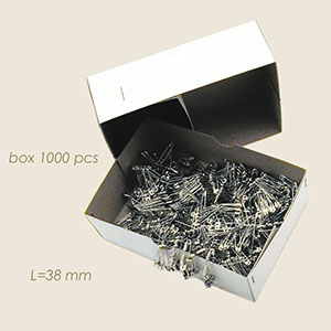 safety pins l=38 1000 pieces